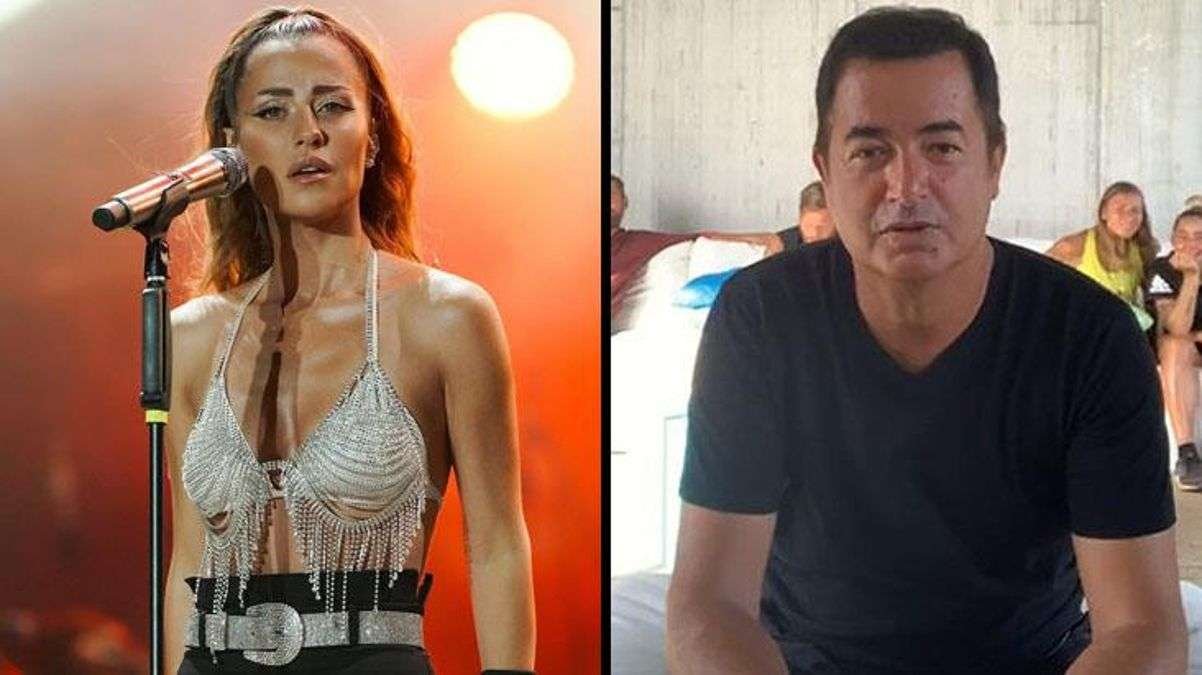 Acun Ilıcalı’dan dikkat çeken hareket! Şarkıcı Derya Uluğ’un göğüs dekoltesini sansürleyerek paylaştı