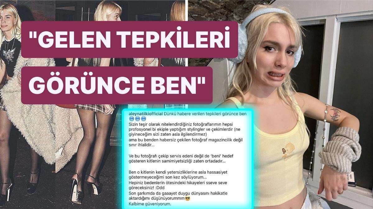Aleyna Tilki’den Mini Etekli Kıyafetiyle Çekilen Görüntüleri Hakkında Açıklama Geldi