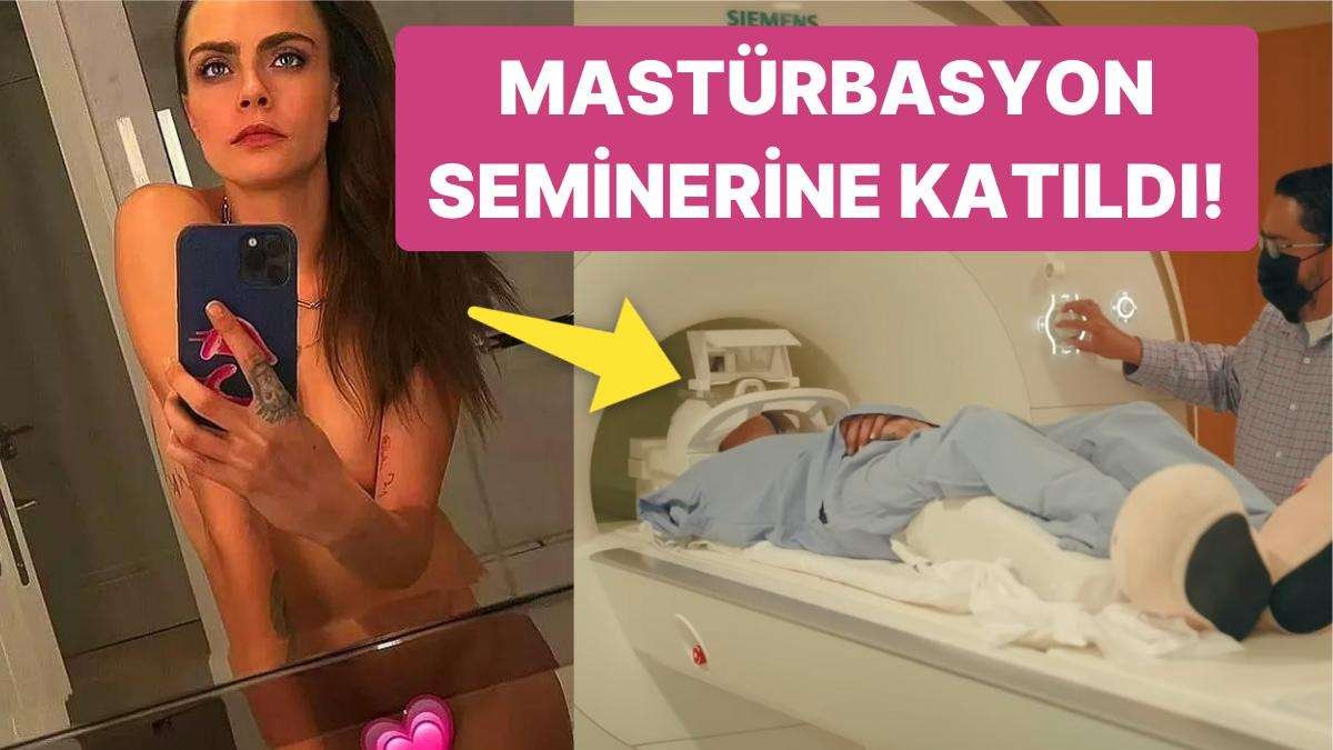 Cara Delevingne Mastürbasyon Yaptıktan Sonra Kan Vererek Orgazmını Bilime Bağışladı!