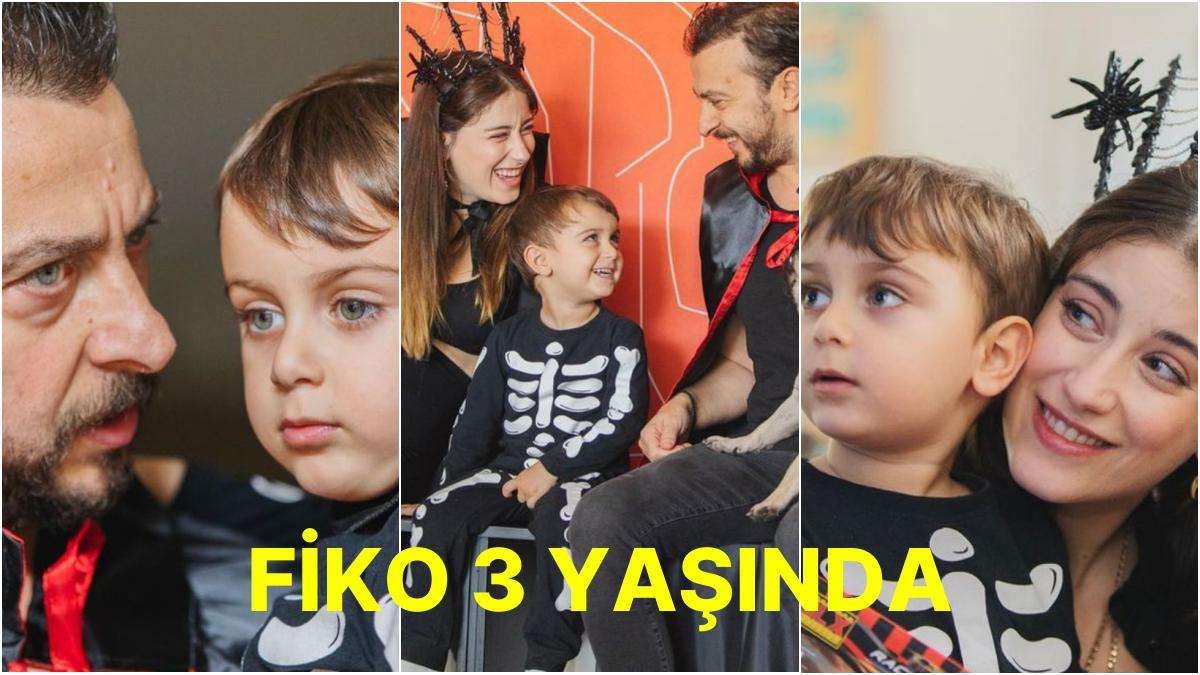 Hazal Kaya ile Ali Atay’ın Oğlu Fikret Ali’nin Doğum Günü Pozlarındaki Birbirinden Sevimli Halleri!
