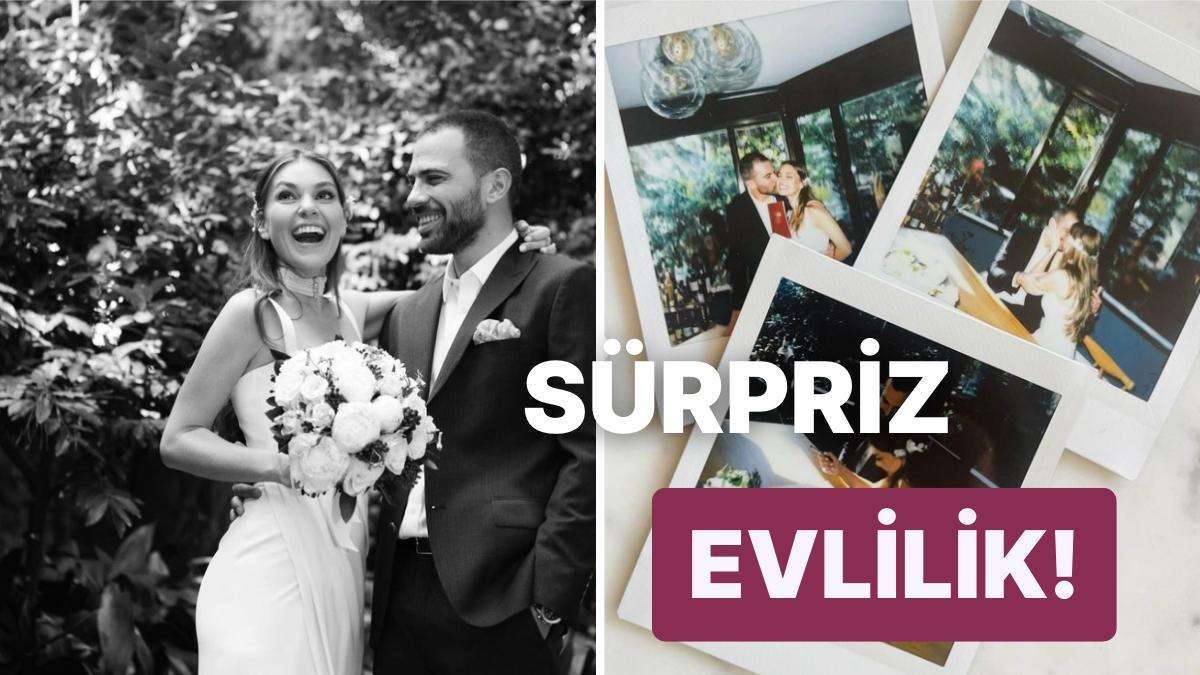 Nikahtan Kareler Paylaştı! Aslı Enver, Sevgilisi Berkin Gökbudak’la Evlendi ❤️