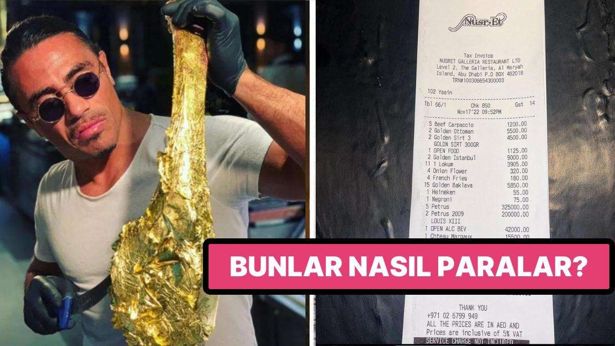 Nusret’in Paylaştığı Abu Dhabi’deki Restoranına Ait Hesabı Görünce Fakirliğinizi Bir Kez Daha Hissedeceksiniz
