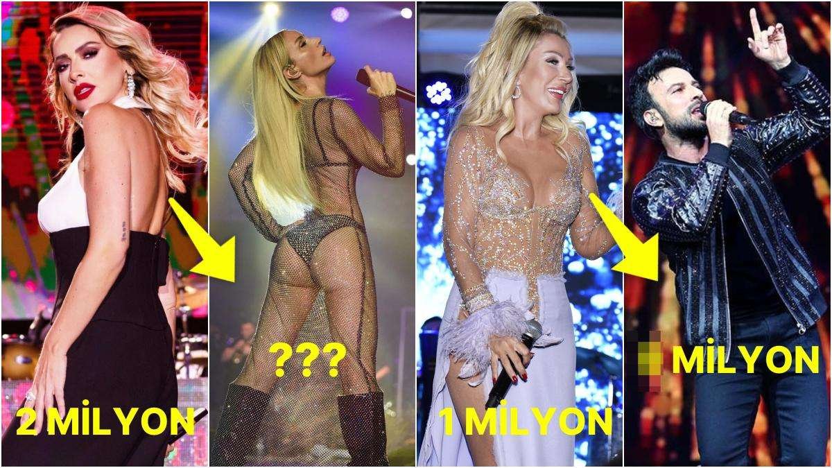 Ünlülerin Yılbaşı Gecesi İçin İstedikleri Dudak Uçuklatan Sahne Ücretleri Belli Oldu