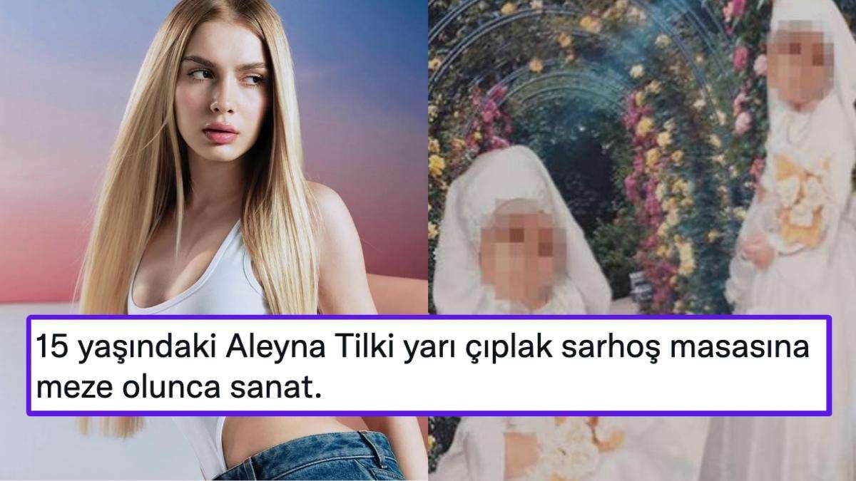 Aleyna Tilki’den 6 Yaşındaki Çocuğa İstismarı Kendisi Üzerinden Savunan Kullanıcıya Tokat Gibi Cevap
