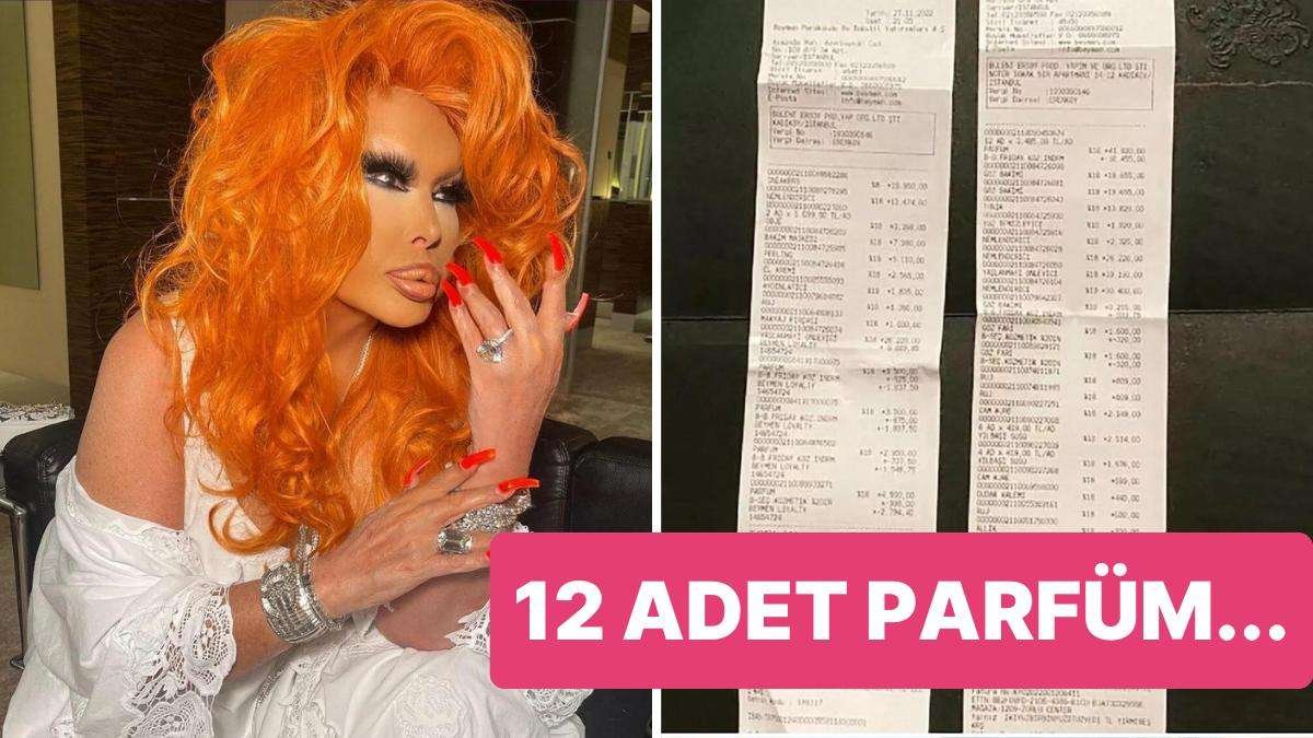 Bülent Ersoy’un Alışveriş Turunda Ne Kadar Harcadı? Paranın Fişini ve Aldıklarını Görünce Küçük Dilinizi Yutacaksınız