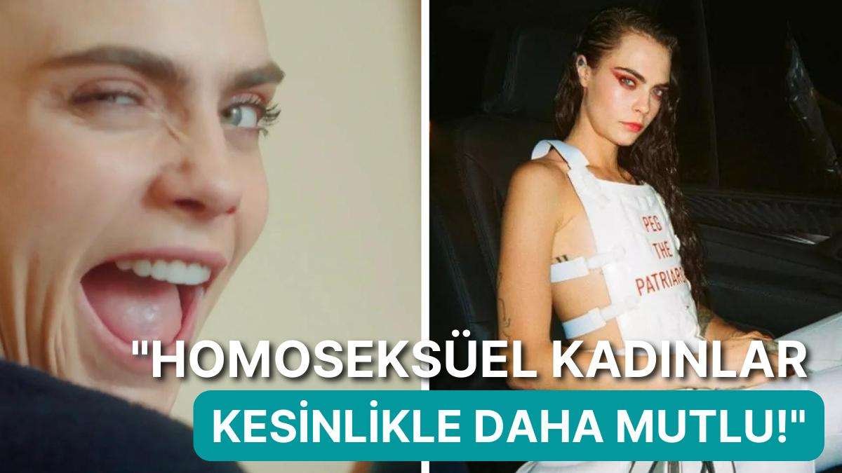 Cara Delevingne Erkeklerin Kadınları Cinsel Açıdan Tatmin Etmek İçin Doğru Araçlara Sahip Olmadığını Söyledi!