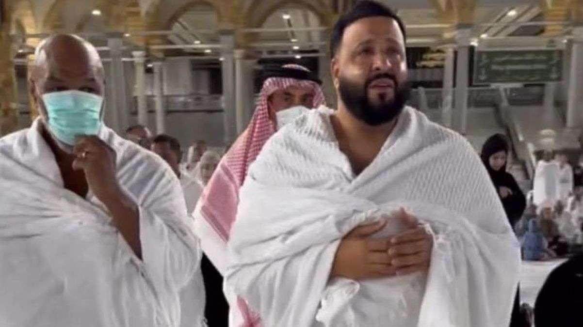 DJ Khaled, ünlü boksör Mike Tyson ile gittiği Kabe’de gözyaşlarını tutamadı