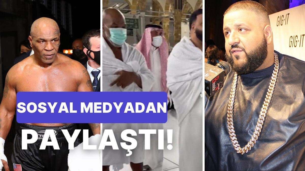 Dj Khaled ve Mike Tyson’ın Kabe Ziyareti Gündem Oldu: Gözyaşlarını Tutamadı!