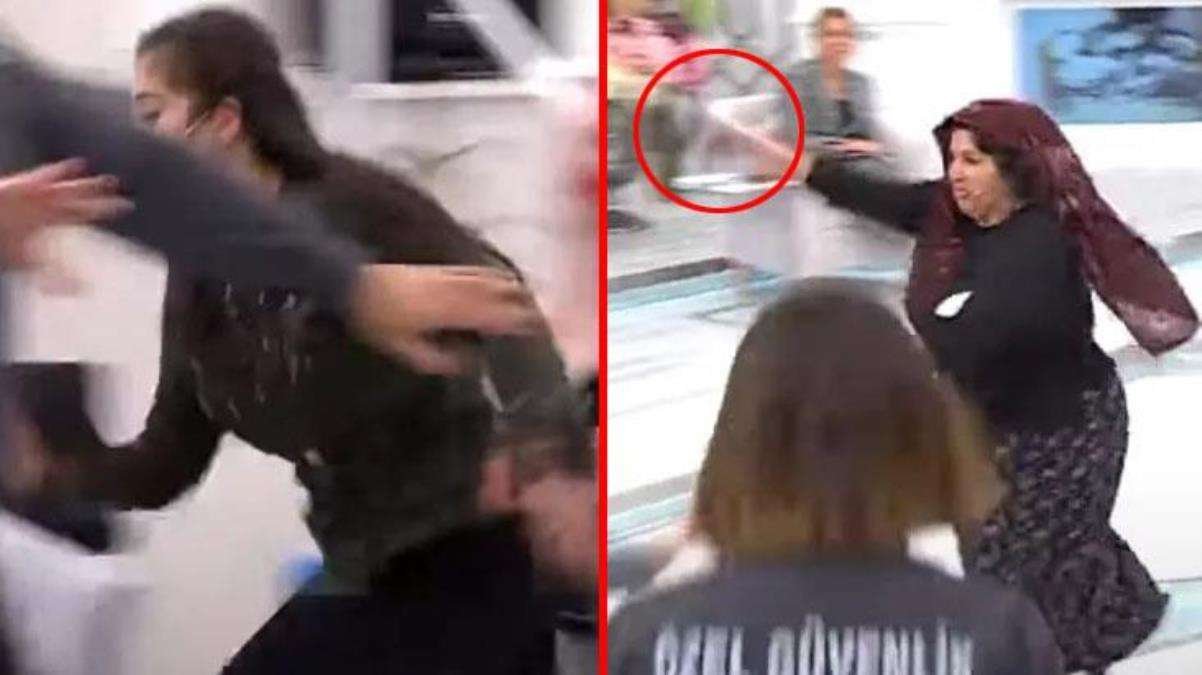 Esra Erol’da ortalık karıştı! Öfkeden deliye dönen anne, evli adama kaçan kızını terlikle kovaladı