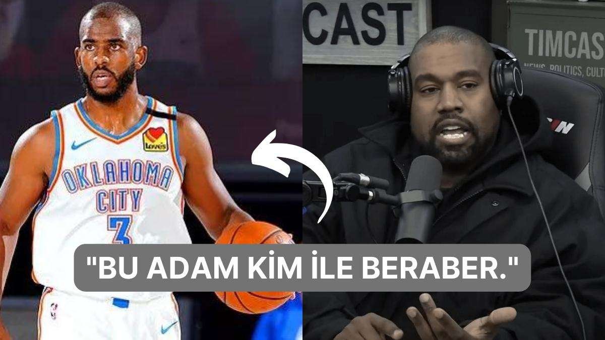 Kanye West Twitter’da Attığı Tweetlerle Kim Kardashian ve Chris Paul’u Beraber ‘Yakaladığını’ İddia Etti