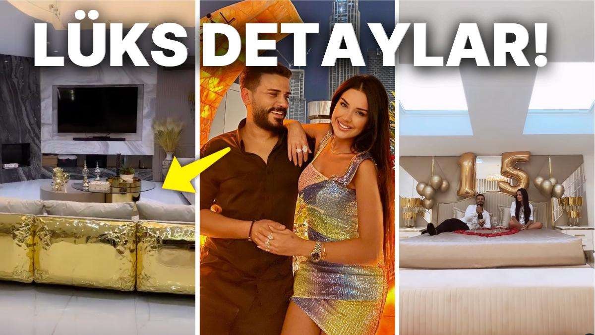 Lüks Yaşantısını Her Fırsatta Gözümüze Sokan Dilan Polat’ın Her Yerinden Gold Fışkıran Evini Görmelisiniz!
