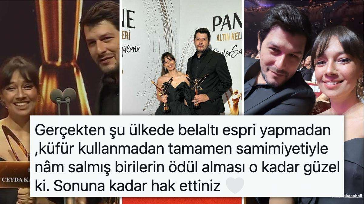 “Noluya Ya” ile En İyi Influencer Ödülü’nü Alan Ceyda Kasabalı ve Fırat Albayram Sosyal Medyanın Gündeminde!