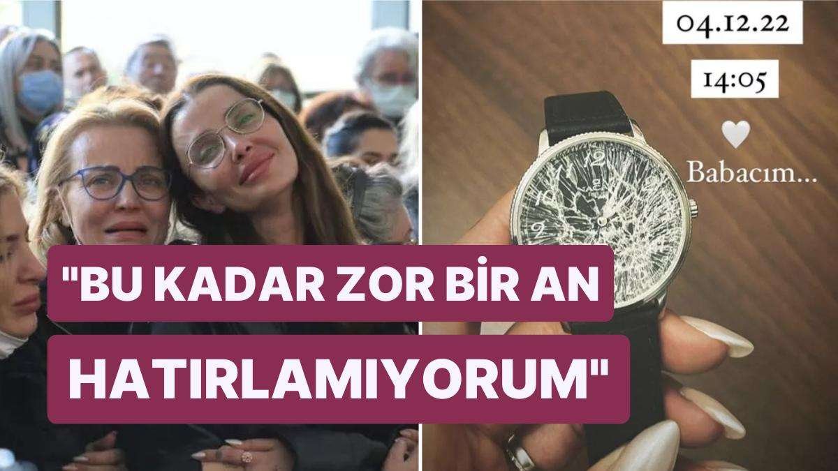 Özge Ulusoy Vefat Eden Babasına Ondan Geriye Kalan Acı Hatırası ile Veda Etti