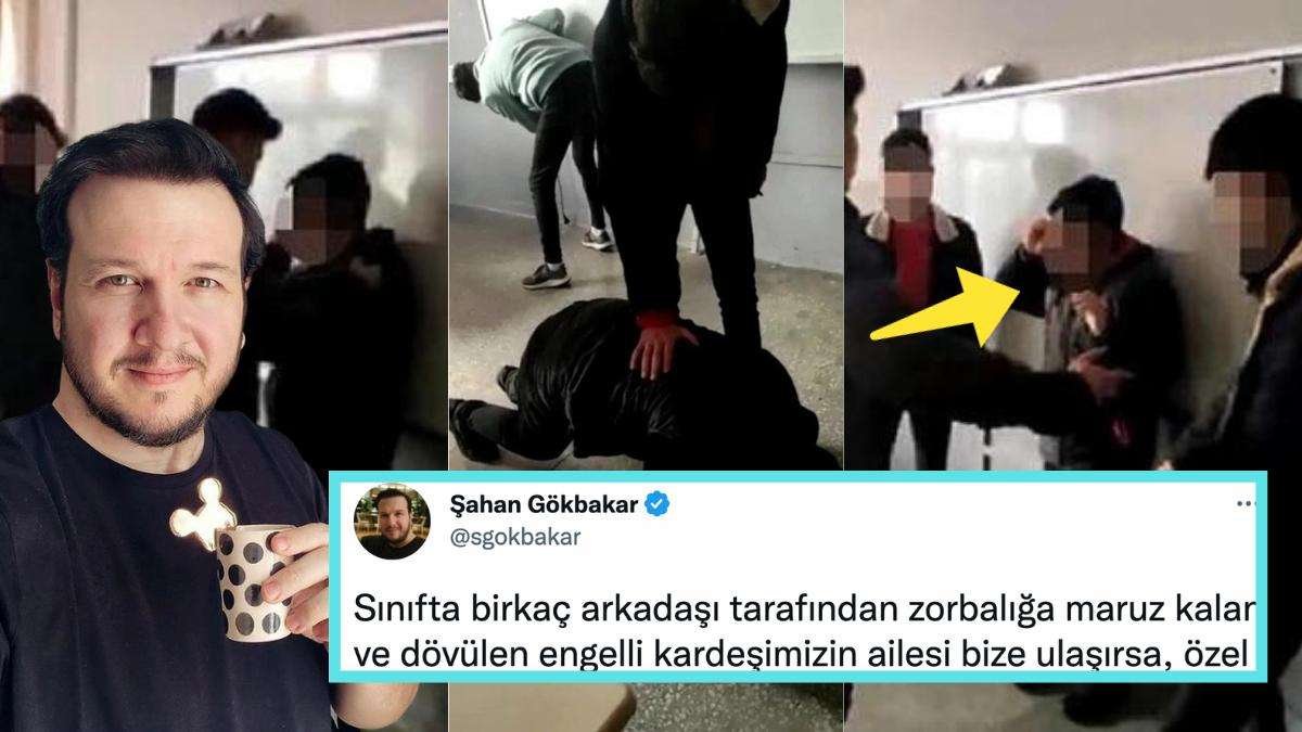 Şahan Gökbakar Sınıf Arkadaşlarının Zorbalığına Uğrayan Engelli Çocuğa Verdiği Destek ile ‘Helal Be’ Dedirtti!
