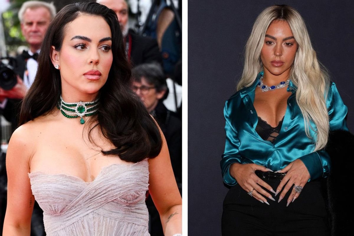 İki fotoğraf arasında saatler var! Georgina Rodriguez’den dikkat çeken imaj değişikliği