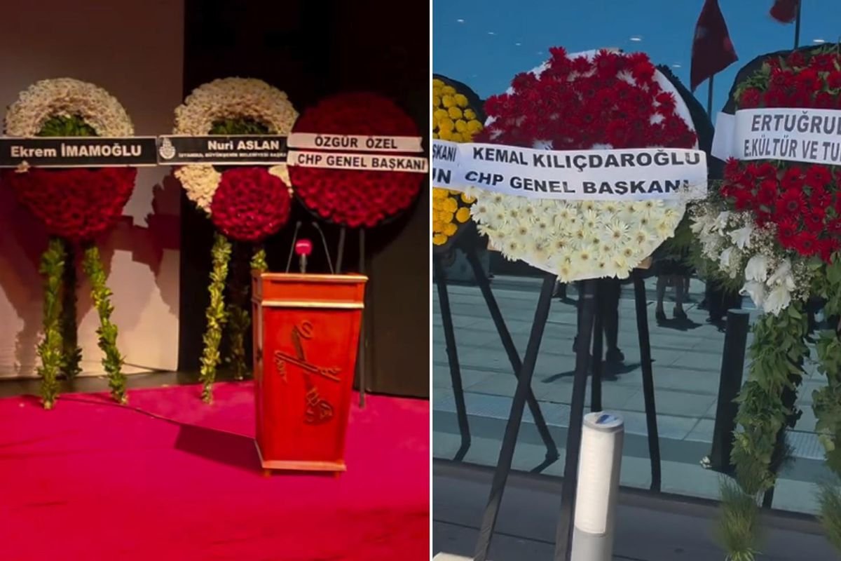 Kadir İnanır’ın cenazesinde çarpıcı kare! Kılıçdaroğlu’nun çelengi kapıda kaldı