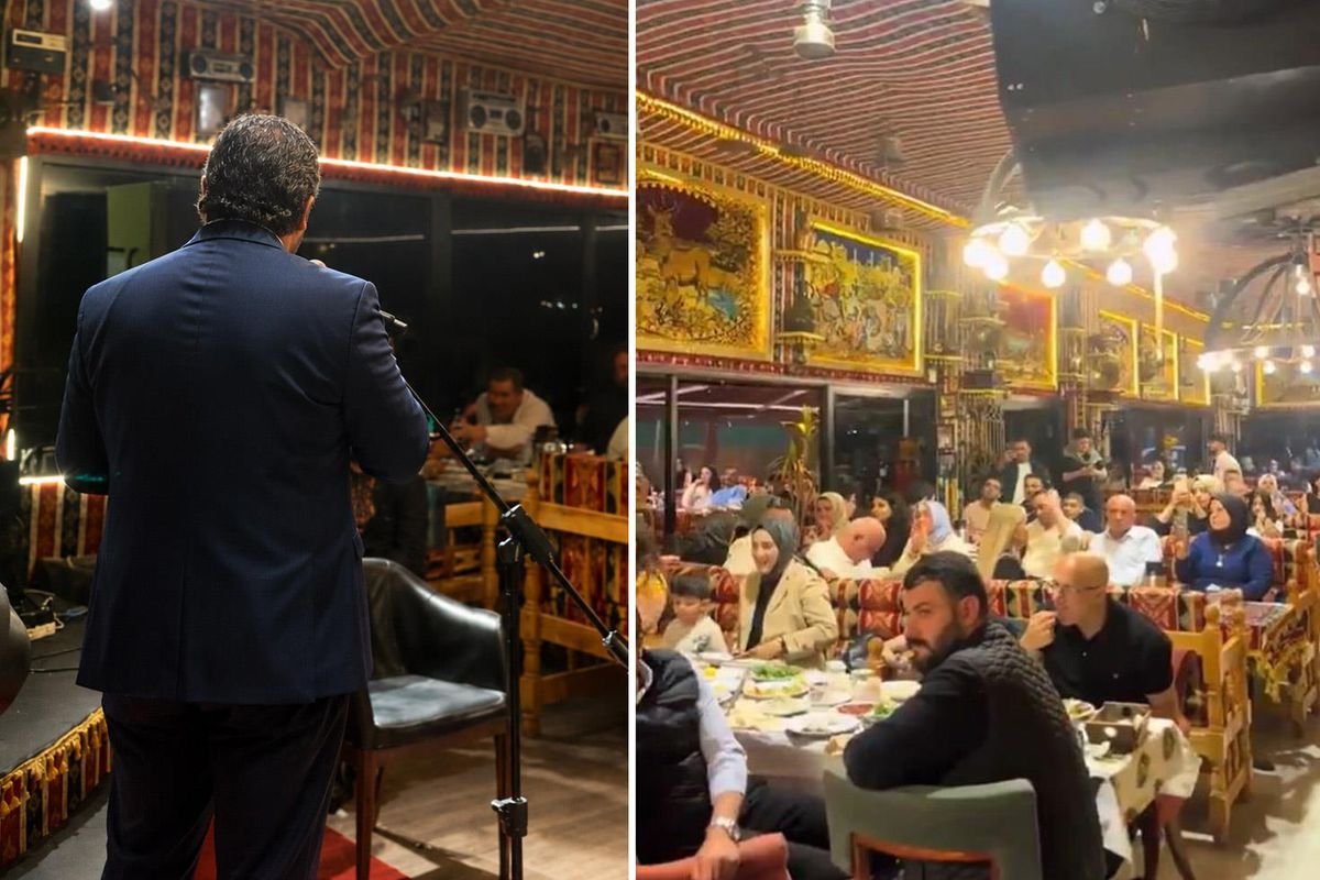 Nereden nereye! Bir dönemin efsane ismi ciğercide sahne saldı