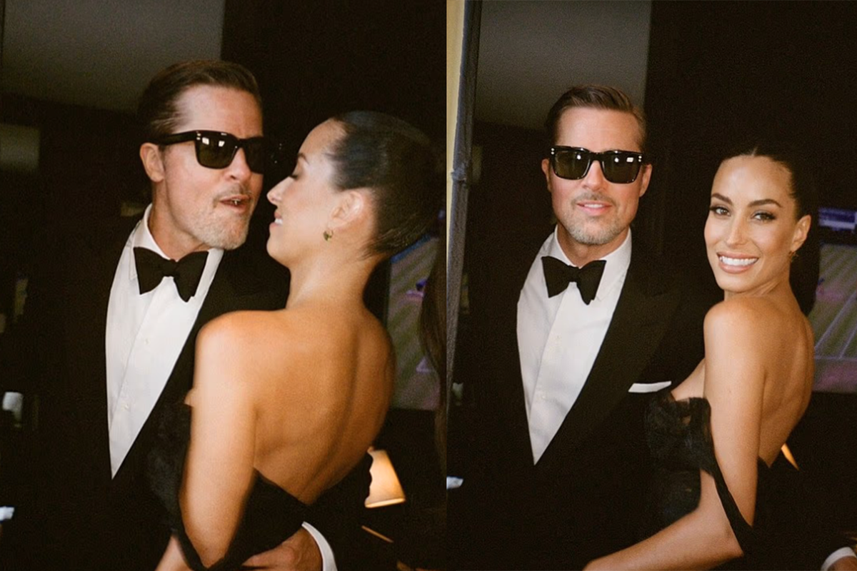 Brad Pitt’ten 29 yaş küçük sevgilisiyle aşk dolu pozlar