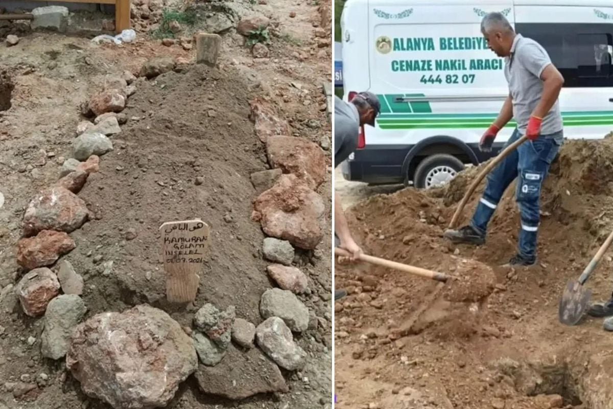 Kamuran İnselel’e büyük vefasızlık! Belediye görevlileri defnetti