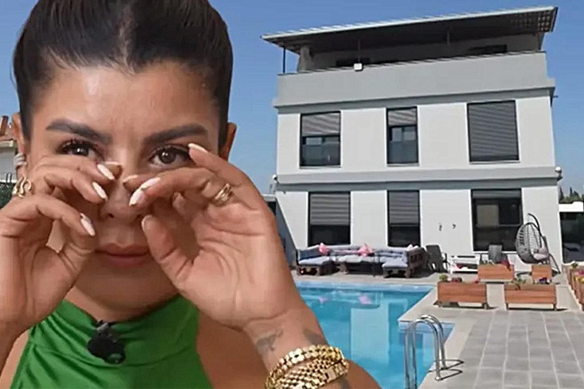 Gelin Evi’nde böyle villa görülmedi! 7+2 odalı evin içinde yok yok